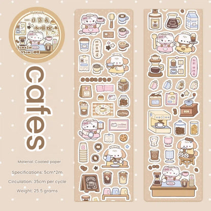 Sweet Store Manager Series Die Cutting Coated Paper Tape