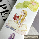 5.5cm*125cm Time At Home Die Cutting Washi/PET/Fog PET Tape