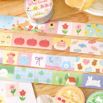 Yoyo's Diary Series Washi Tape for journaling, scrapbooking and collage
