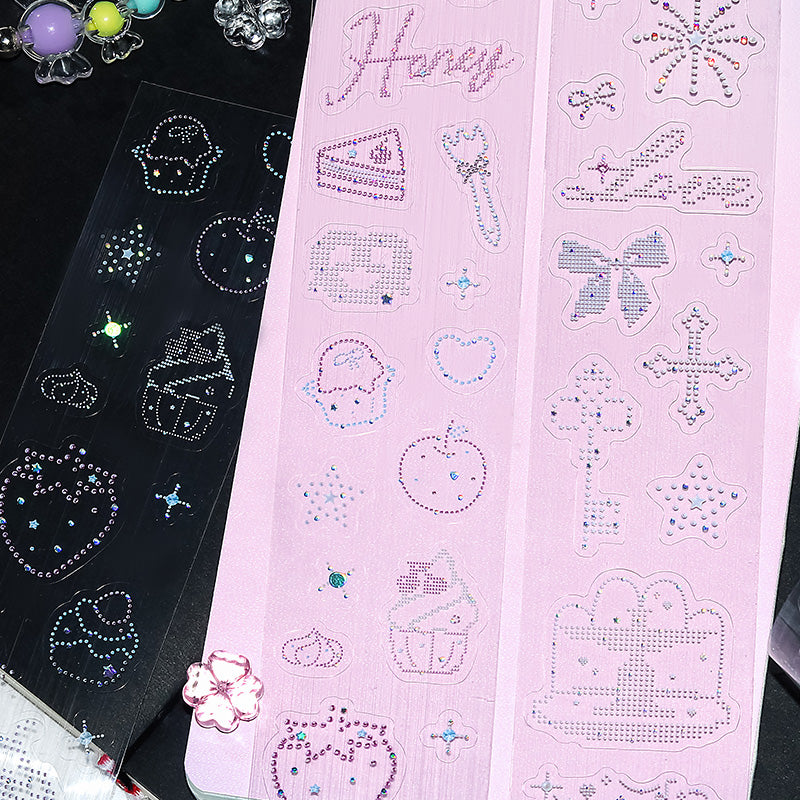 Diamond Declaration Series Laser Light Die Cutting PET Tape