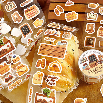 Wonderful Workshop Series Die Cutting Synthetic Paper Tape featuring shop designs for journaling, scrapbooking and collage