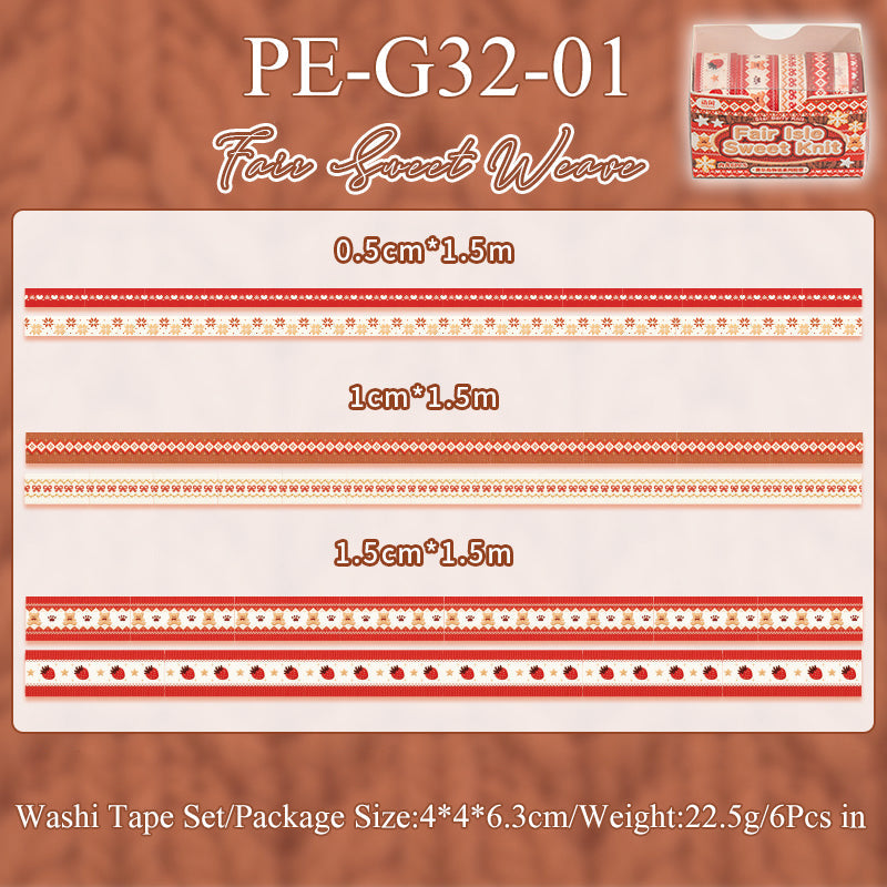 Fair Island Story Series Washi Tape Set