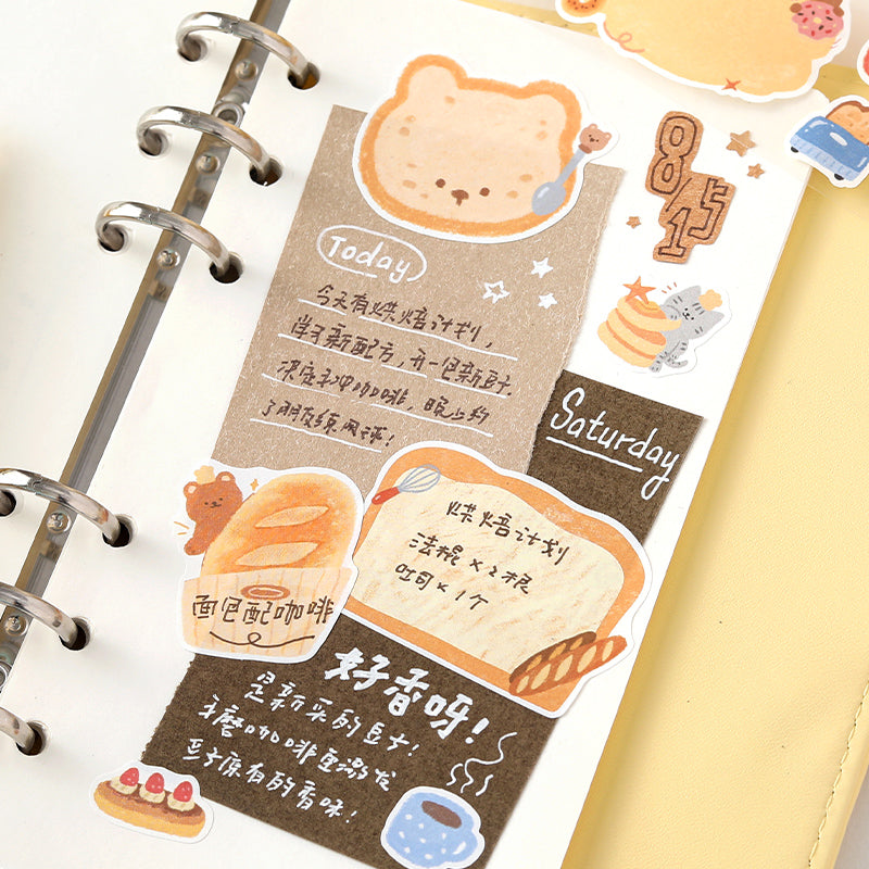 Vitality Life Handbook Series Die Cutting Writing Paper Tape featuring book designs for journaling, scrapbooking and collage