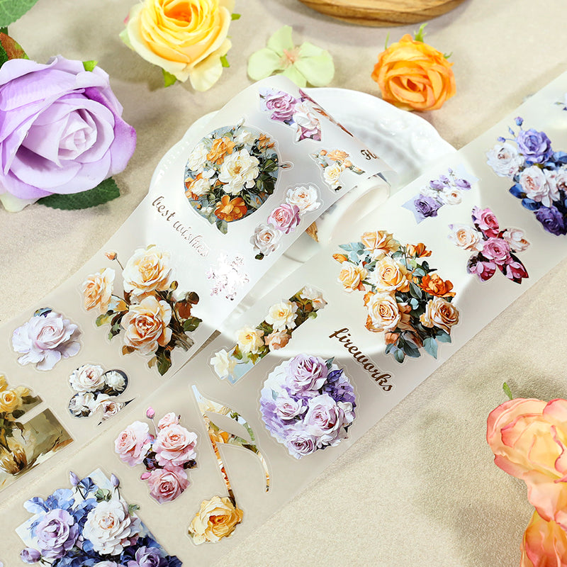 Dream Creation Chapter Die Cutting Fog PET Tape featuring dream designs for journaling, scrapbooking and collage