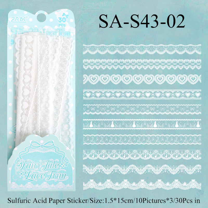 Lace Wander Series Sticker