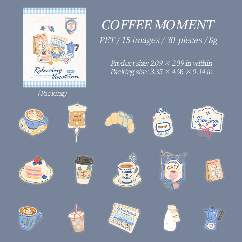 Relaxing Vacation Series Sticker