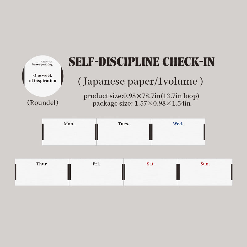 Week Inspiration Series Washi Tape