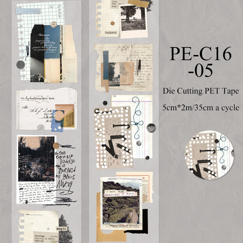 Freedom is the Wilderness Series Die Cutting PET Tape