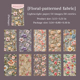 Floral-patterned fabric