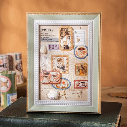 Time Photo Wall Series Washi Tape for journaling, scrapbooking and collage