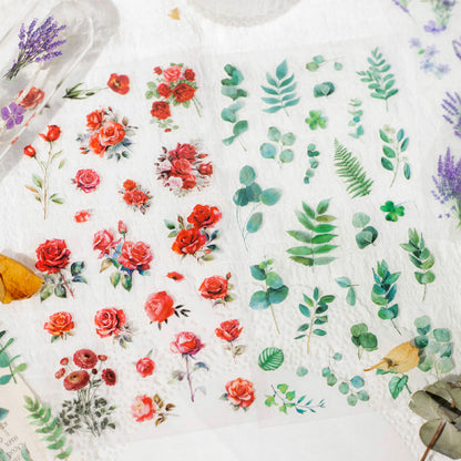 Flower shadow Spring Sticker