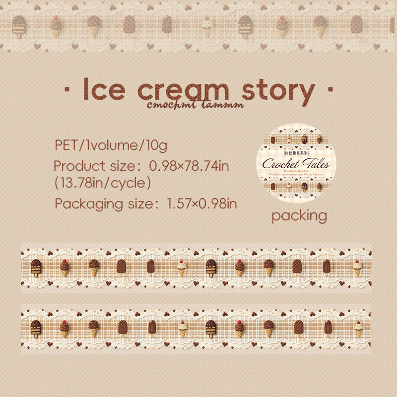 Crochet Tales Series PET Tape