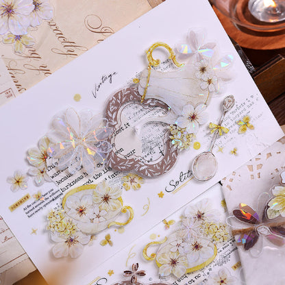 The flower in the cup Die-Cutting Washi Tape - Sample 150cm