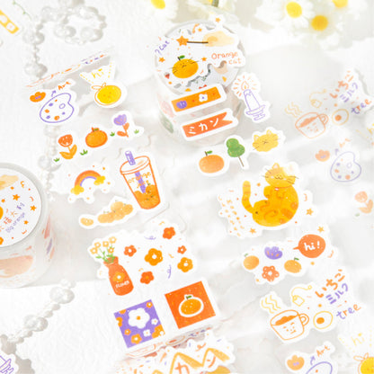 Lamb ranch Series Die Cutting Flash Self-adhesive Tape for journaling, scrapbooking and collage