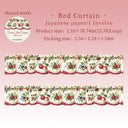 Forest Jsle Curtains Series Washi Tape