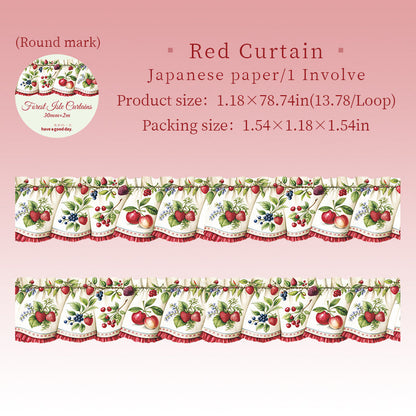 Forest Jsle Curtains Series Washi Tape