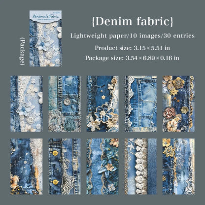 Floral Patchwork Lace Sticker Book