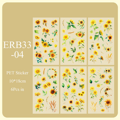 Yashi flower house Sticker
