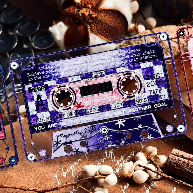 Whole Roll 6cm*5m Nostalgic Tape Series PET Tape