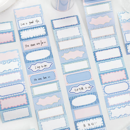Notes from Salt Island Die Cutting Synthetic Paper Tape featuring island designs for journaling, scrapbooking and collage