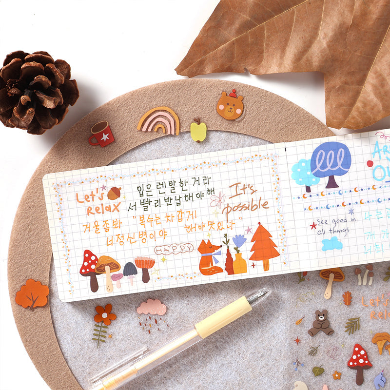 Cloud Travel Series Sticker featuring cloud designs for journaling, scrapbooking and collage