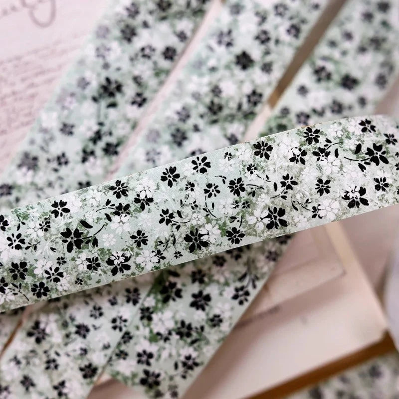 Qinglan Flower Season Vintage Washi Tape
