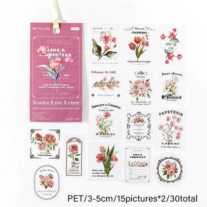 Floral notes Sticker