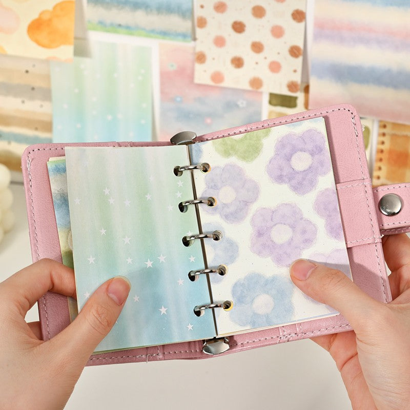 Soft Fog Color Card Writing Paper