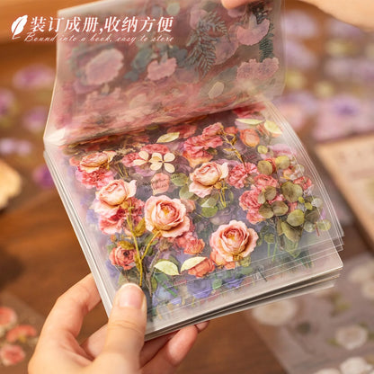Specimen Flower PET Sticker Book
