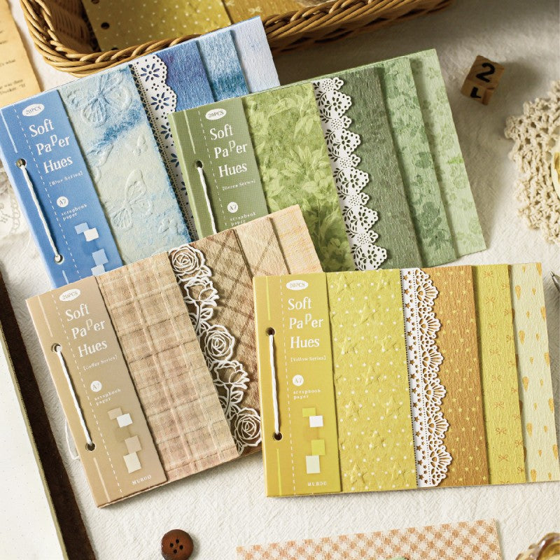 Material paper-star flower secret language Material Paper