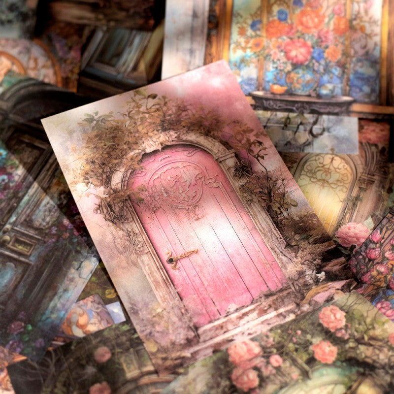 Embrace Of Flowers Material Paper
