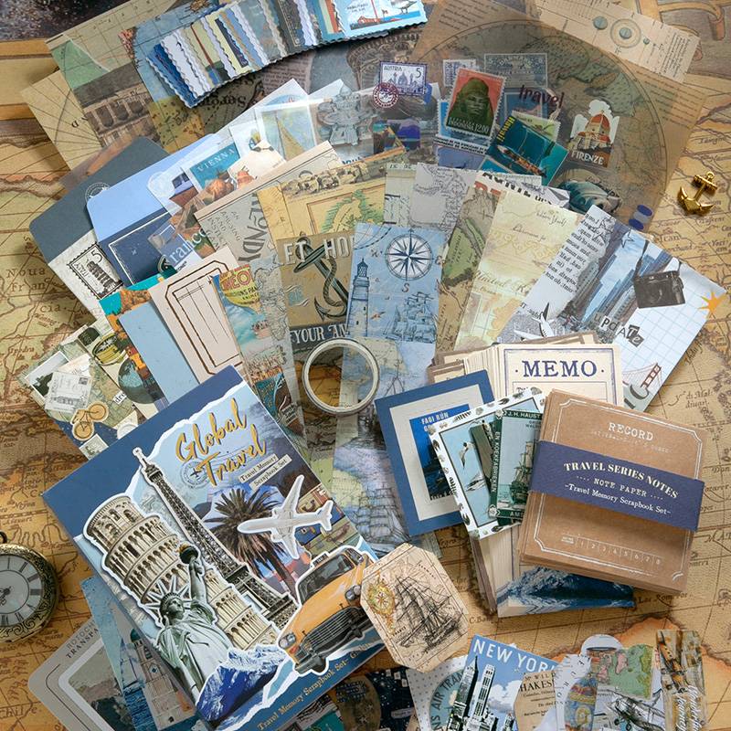 Travel Memory Journal Memo Pad