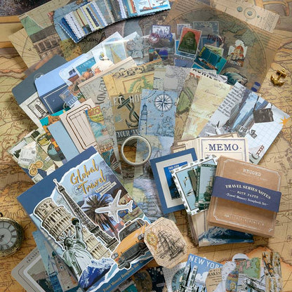 Travel Memory Journal Memo Pad