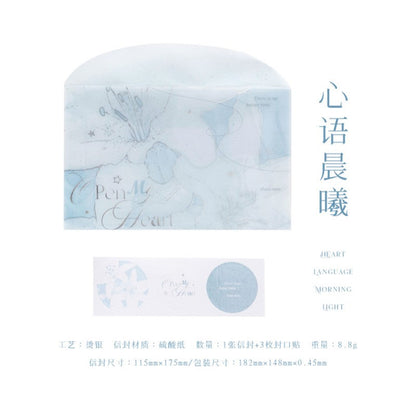 Lily Letter Material Paper