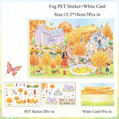 Flower Garden Tour Sticker Book