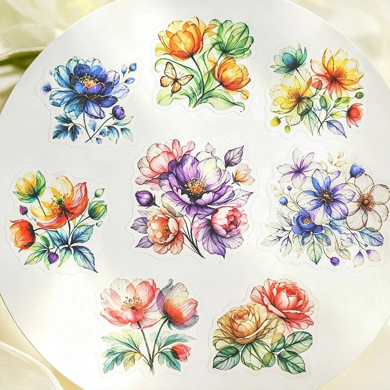 Flower Mist Sticker Pack