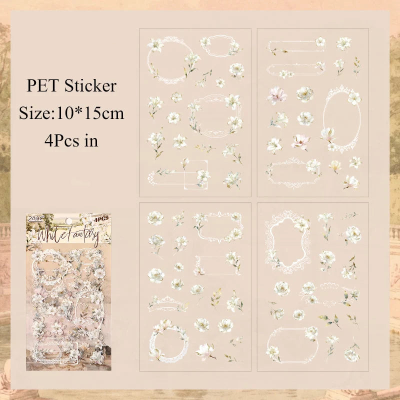 Frame View Garden Sticker