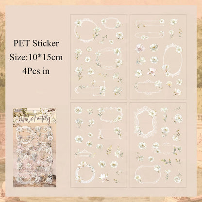 Frame View Garden Sticker