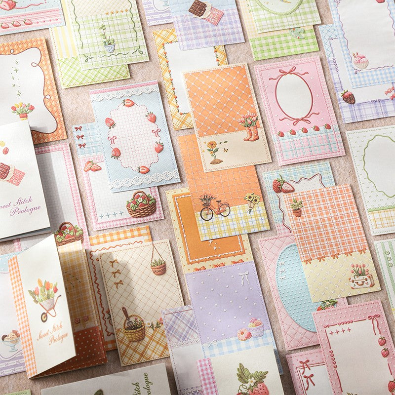 Sweet Stitch Prologue Writing Paper