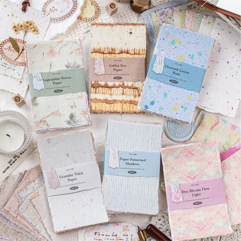 Tear-Edge Material Paper