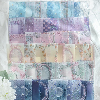 Soft Glass Garden Material Paper