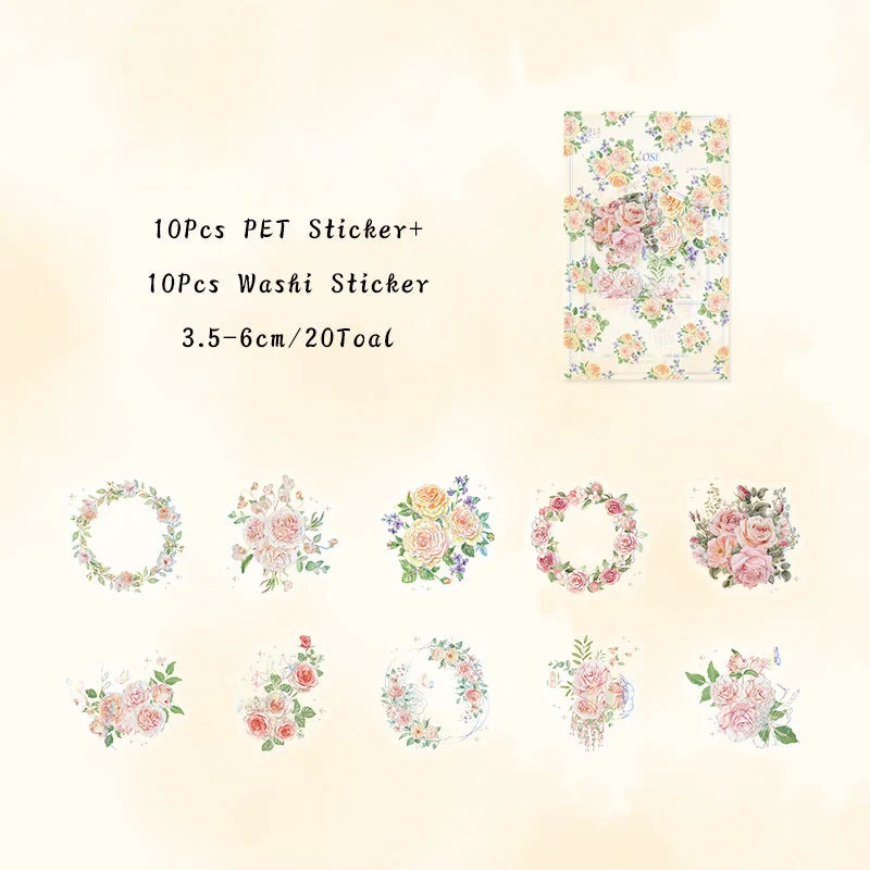 Flower cluster Sticker