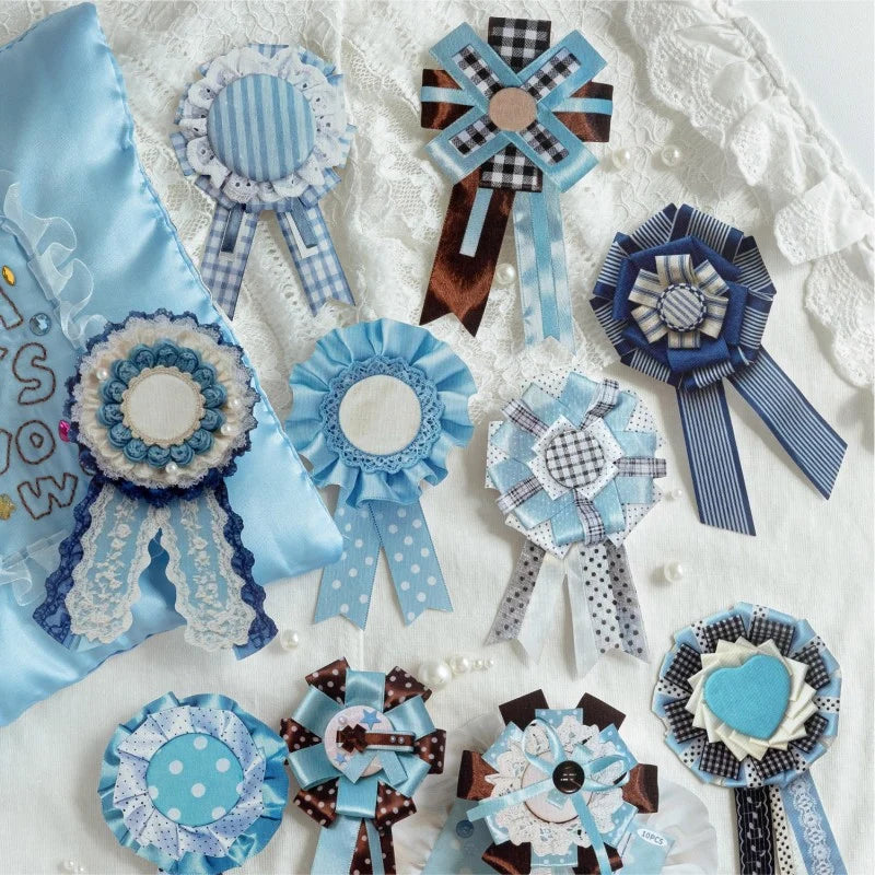 Vintage Ribbon Medal Sticker Pack