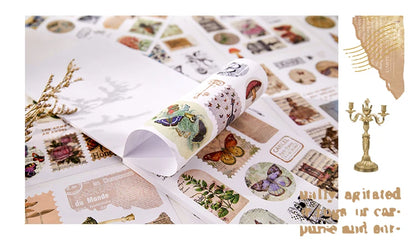 Vintage Butterfly Garden Sticker Book