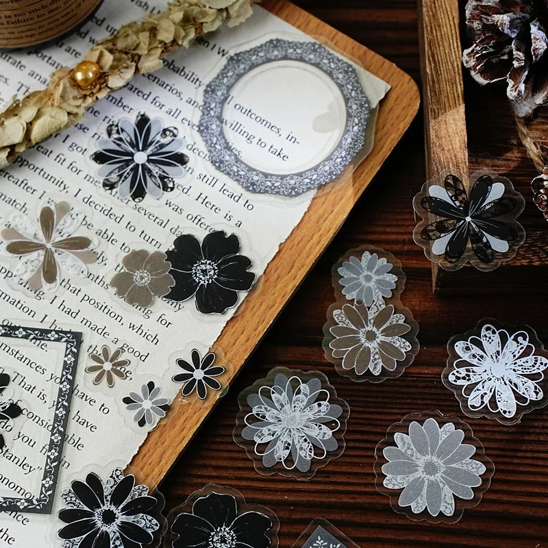 Full Bloom Floral Sticker Set – 20 Pieces