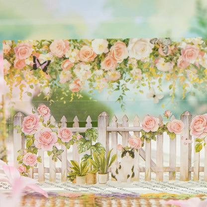 Paper Floral Vine Sticker Pack