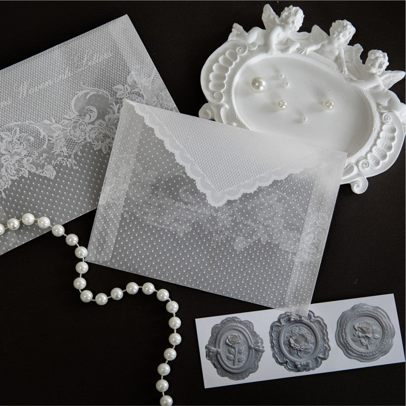 Lace Letter Envelope Set
