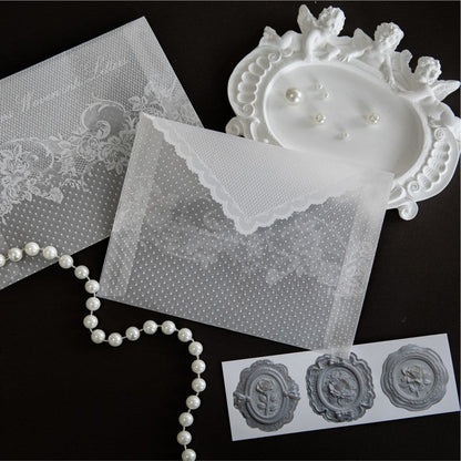 Lace Letter Envelope Set