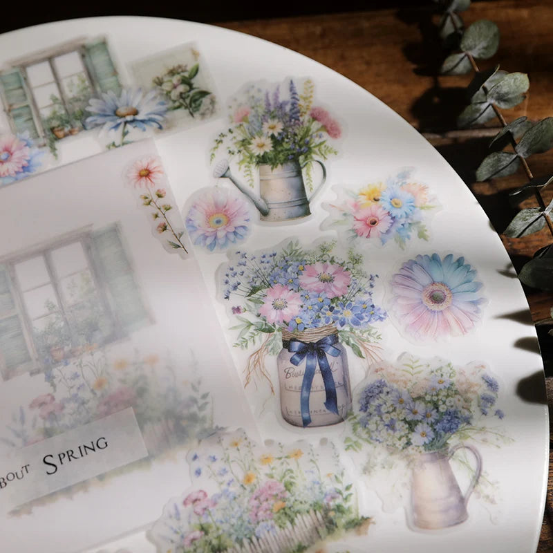 Spring Blossom Vellum Sticker Pack