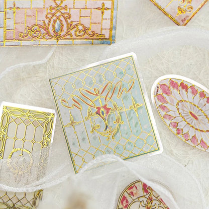 Vintage Floral Tile Sticker Pack